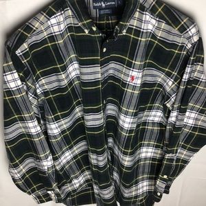 Vintage Polo by Ralph Lauren plaid button up shirt